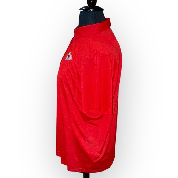 NWT CUTTER & BUCK Women's KC Chiefs Prospect Textured Stretch Polo XXXL - Picture 2 of 14